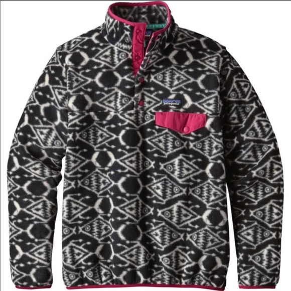 Patagonia Synchilla Snap-t Ikat Big Fish Pullover - Picture 2 of 8